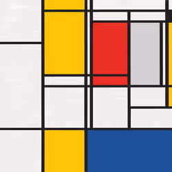MondrianNFT Composition #3911