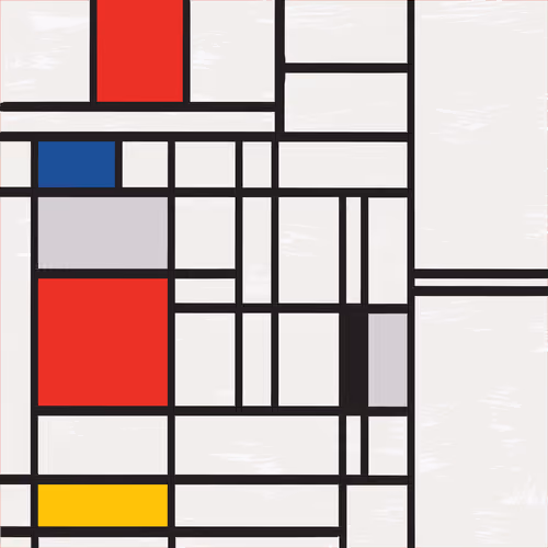 MondrianNFT Composition #2308