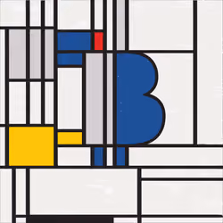 MondrianNFT Composition #2965