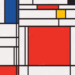 MondrianNFT Composition #0595