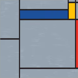 MondrianNFT Composition #2697