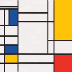 MondrianNFT Composition #0931