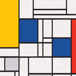 MondrianNFT Composition #0843