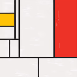 MondrianNFT Composition #0819