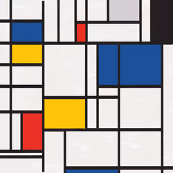 MondrianNFT Composition #3754