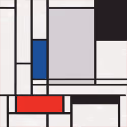 MondrianNFT Composition #3992
