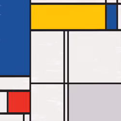 MondrianNFT Composition #2342