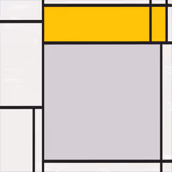 MondrianNFT Composition #3004