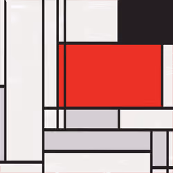 MondrianNFT Composition #1461