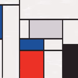 MondrianNFT Composition #2695