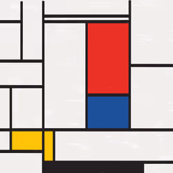 MondrianNFT Composition #2615