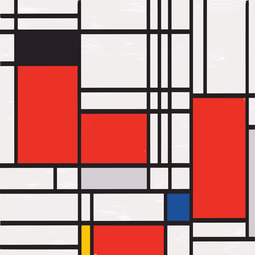 MondrianNFT Composition #0737