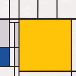 MondrianNFT Composition #2528