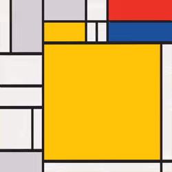 MondrianNFT Composition #1636