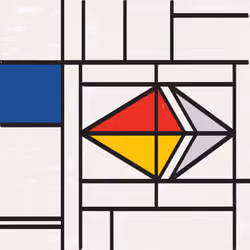 MondrianNFT Composition #2735