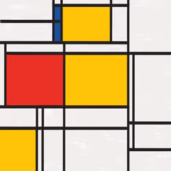 MondrianNFT Composition #2918
