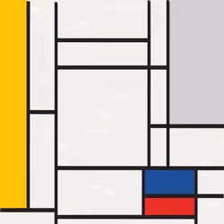 MondrianNFT Composition #1437