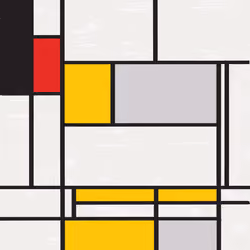 MondrianNFT Composition #3092