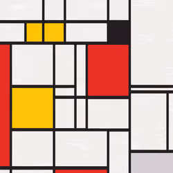 MondrianNFT Composition #3304