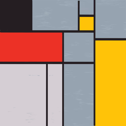 MondrianNFT Composition #2387