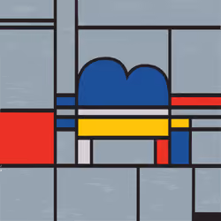MondrianNFT Composition #1539