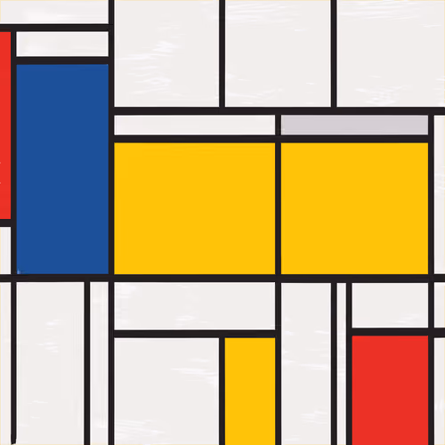 MondrianNFT Composition #1600
