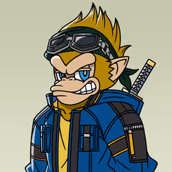 Neo Samurai Monkey #3034
