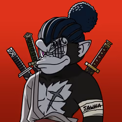 Neo Samurai Monkey #2166