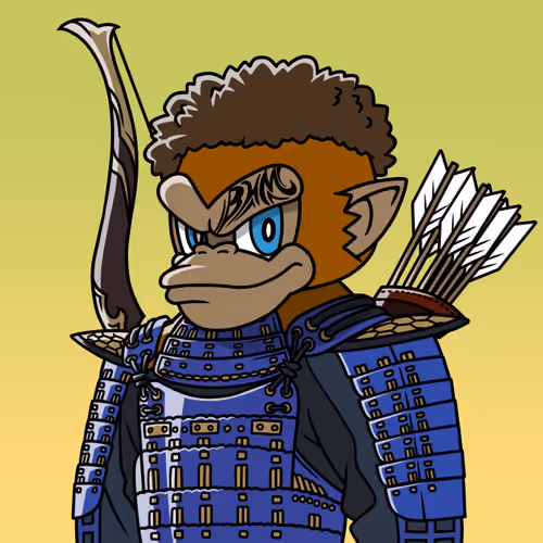 Neo Samurai Monkey #3162