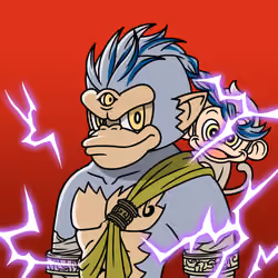 Neo Samurai Monkey #2509