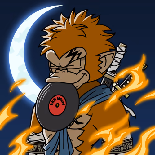 Neo Samurai Monkey #875