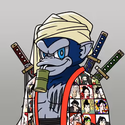 Neo Samurai Monkey #3199