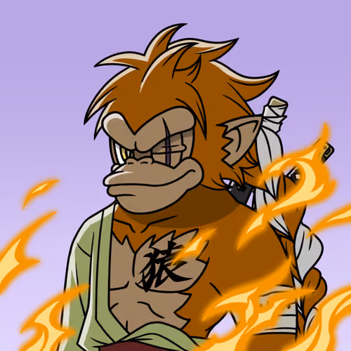 Neo Samurai Monkey #2173