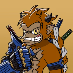Neo Samurai Monkey #2634