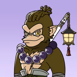 Neo Samurai Monkey #3475