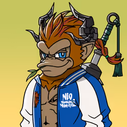 Neo Samurai Monkey #222