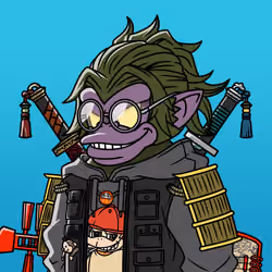 Neo Samurai Monkey #2246
