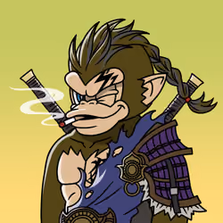 Neo Samurai Monkey #2036