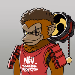 Neo Samurai Monkey #1742