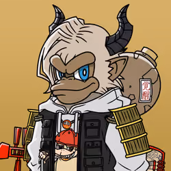 Neo Samurai Monkey #604