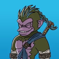 Neo Samurai Monkey #1296