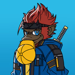 Neo Samurai Monkey #952