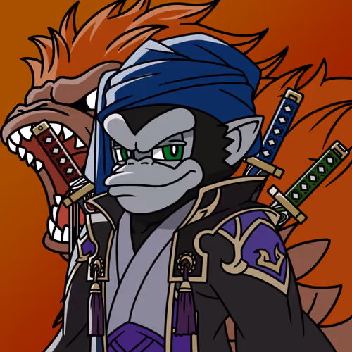Neo Samurai Monkey #1439