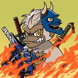 Neo Samurai Monkey #1838