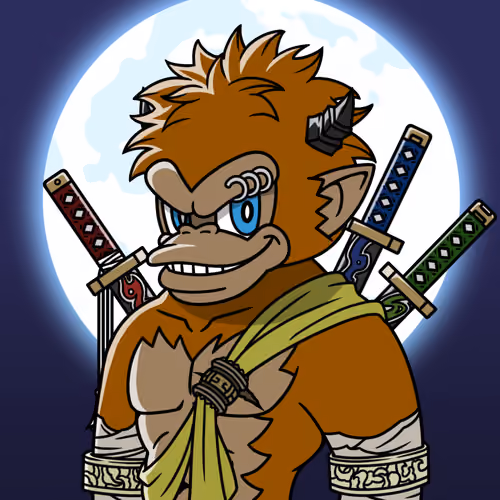 Neo Samurai Monkey #1981