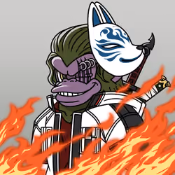 Neo Samurai Monkey #1253