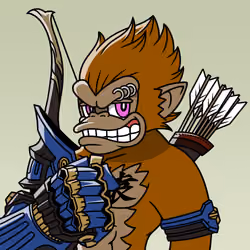 Neo Samurai Monkey #2216