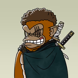 Neo Samurai Monkey #1677