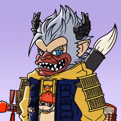 Neo Samurai Monkey #3471