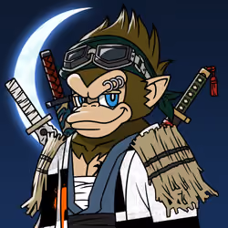 Neo Samurai Monkey #1747